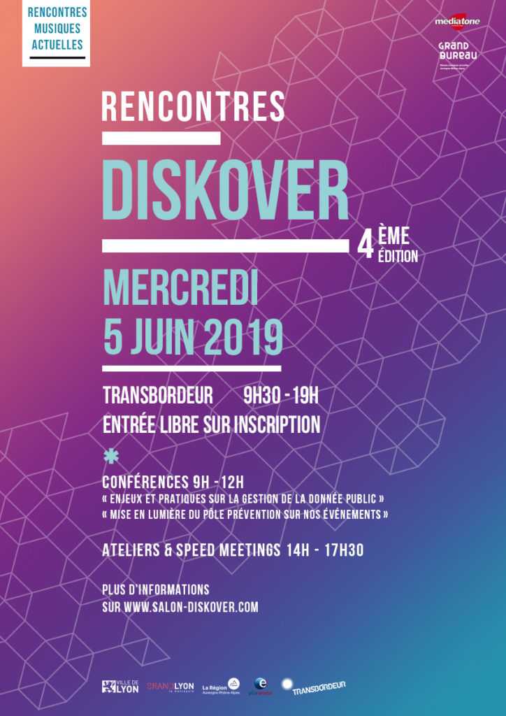 Flyer Web Rencontres Diskover 2019
