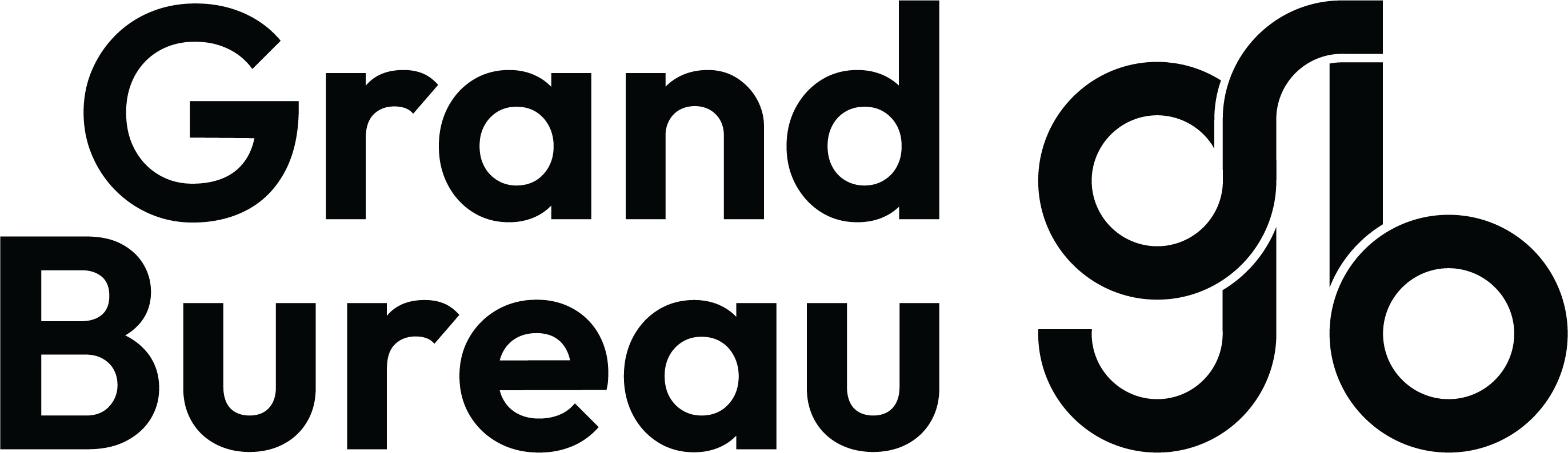 Logo primaire variation 1 Grand Bureau noir