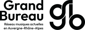 Logo de Grand Bureau, Réseau des musiques actuelles en Auvergne-Rhône-Alpes